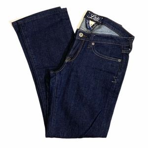 Lucky Brand Jeans Dark Wash Flared Reg Inseam 6 28